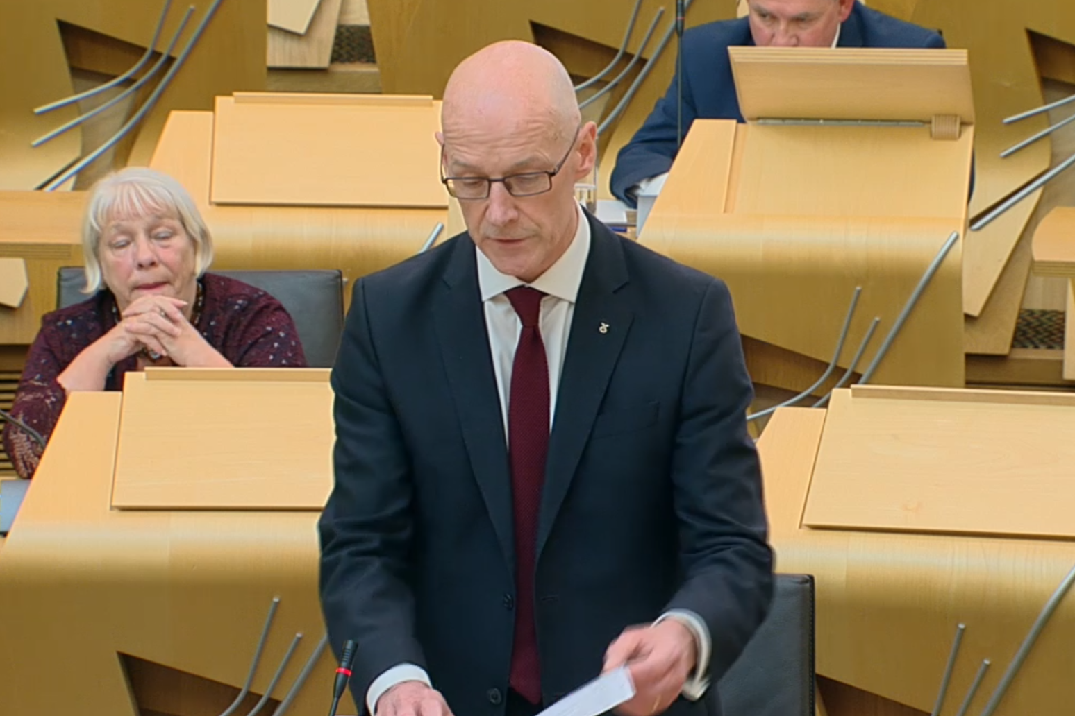 Pupils to receive original marks estimated by teachers, Swinney announces 